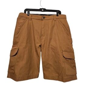 Genuine Dickies Ripstop Ultimate Cargo Shorts Size 34 Relaxed Fit 10" Inseam EUC